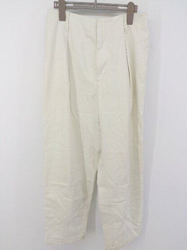 ◇ WYM LIDNM ウィム バイ リドム タック パンツ サイズM ホワイト系 メンズ E 【中古】 ◇ WYM LIDNM ウィム バイ リドム タック パンツ サイズM ホワイト系 メンズ E 【中古】