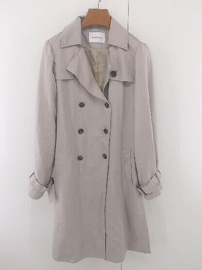 ◇ archives アルシーヴ 長袖 トレンチ コート サイズM ベージュ系 レディース E 【中古】