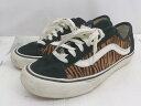 ◇ VANS ヴァンズ OLD SKOOL ゼブラ柄 スニーカー シューズ サイズ 24 ブラック ブラウン レディース P 【中古】