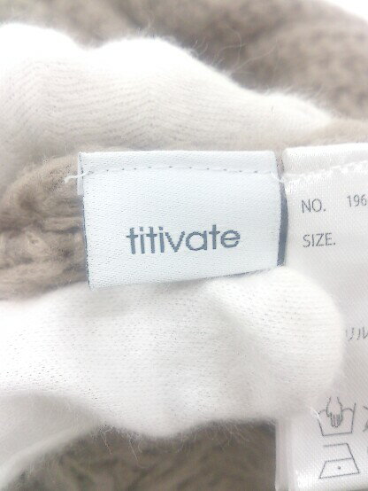 ◇ titivate ティティベイト 長袖 ニ...の紹介画像3