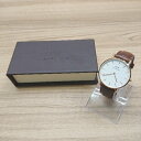 ◇ Daniel Wellington 動作未確認 ラウンド サークル クォーツ ウォッチ 腕時計 ブラウン系 サイズ- メンズ E 【中古】