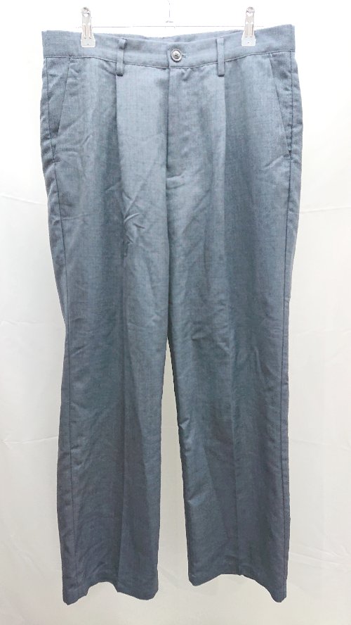 ◇ MONO-MART モノマート タック 無地 スラックス サイズL ネイビー レディース E 【中古】