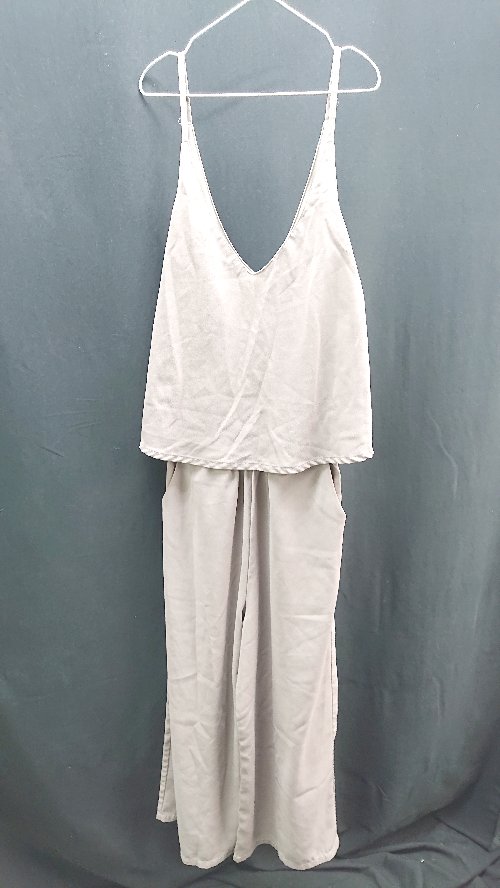 ◇ marvelos by Pierrot マーベラスバイピエロ セットアップ風 シンプル - オールインワン サイズM ブラウン レディース E 【中古】