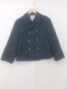 ◇ ROPE PICNIC ロペピクニック 通勤 OL 薄手 長袖 ジャケット コート サイズ38 ネイビー レディース E 【中古】(4)