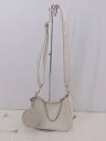 ◇ ◎ Heather ヘザー レザー 2WAY ショルダー ハンド バッグ オフホワイト レディース E 【中古】