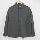 ◇ Loose ルース ユニセックス 長袖 シャツ サイズS チャコールグレー系 メンズ E 【中古】