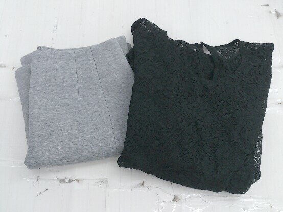 ◇ 《 LILIDIA リリディア まとめ売り2点セット 1サイズのみ レース ワンピース ミニ スカート レディース 》 E 【中古】