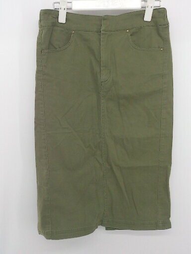 ◇ Sonny Label サニーレーベル URBAN RESEARCH スリット ミリタリー 膝丈 タイト スカート サイズ36 カーキ レディース E 【中古】 ◇ Sonny Label サニーレーベル URBAN RESEARCH スリット ミリタリー 膝丈 タイト スカート サイズ36 カーキ レディース E 【中古】
