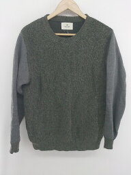 ◇ Sonny Label サニーレーベル URBAN RESEARCH ドッキング 長袖 ニット スウェット サイズM グレー系 レディース E 【中古】