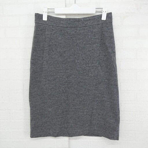 ◇ green label relaxing UNITED ARROWS ウール100% シンプル 膝丈 タイト スカート サイズ38 グレー系 レディース E 【中古】 ◇ green label relaxing UNITED ARROWS ウール100% シンプル 膝丈 タイト スカート サイズ38 グレー系 レディース E 【中古】
