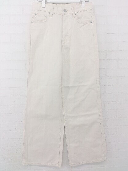 ◇ green label relaxing UNITED ARROWS カジュアル ワイド デニム パンツ サイズ36 ライトベージュ系 レディース E 【中古】管理番号130621000414220230920ベースW144/石付属品無匂いの付着あり。素材画像参照色ライトベージュ系サイズサイズ36梱包サイズ3宅急便運賃一覧表はこちらをクリック採寸サイズ股上：約30cm　股下：約69cm　ウエスト：約34cm　もも幅：約28cm　裾幅：約25cmサイズガイドはこちらをクリックコンディションレベルBコンディション詳細はこちらをクリックコンディション詳細商品状態、状態の目安につきまして、あくまでも弊社基準による目安となっております。リユース品の特性上、大小様々なダメージが発生しており、全ての商品の全てのダメージ詳細を記載する事が難しい為、目安として記載をさせていただいております。二次流通品のご理解、ご納得を頂いた上、ご購入をお願い致します。