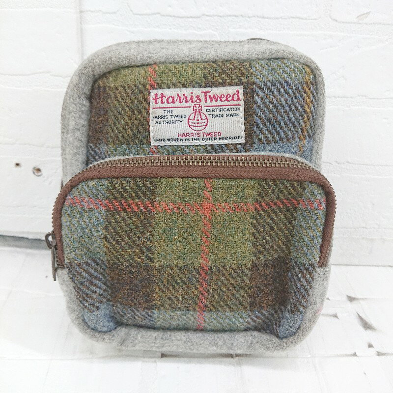  Harris Tweed nXcC[h `FbN ~jV_[obO O[ O[ }` fB[X E yÁz