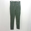 ◇ ZARA シック 大人っぽい かわいい おしゃれ ストレートパンツ サイズS ブラック レディース E 【中古】