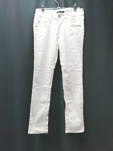 ◇ Back&Forth ファスナーあり 無地 シンプル キレイめ ストレートパンツ サイズ61-81 ホワイト レディース E 【中古】 ◇ Back&Forth ファスナーあり 無地 シンプル キレイめ ストレートパンツ サイズ61-81 ホワイト レディース E 【中古】