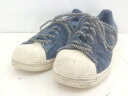 ◇ adidas アディダス SUPERSTAR スーパースター GY8132 ABC限定 スニーカー シューズ サイズ23cm ネイビー レディース E 【中...