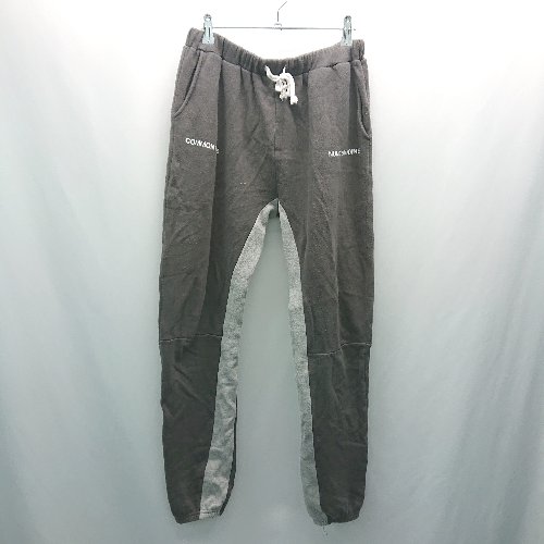 ◇ COMMON BASE ウエストゴム 腰ひもあり 裏起毛 裾部分ゴム入り スウェット サイズL グレー メンズ E ..