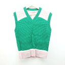 ◇ ◎ ●未使用● MARNI × UNIQLO ローゲージ編み Vネック ベスト サイズM グリーン/ピンク レディース （メンズ） E 【中古】管理番号130726007536620230928ベースW/MA付属品新品タグ素材画像参照色グリーン/ピンクサイズサイズM梱包サイズ3宅急便運賃一覧表はこちらをクリック採寸サイズ着丈：約58cm　肩幅：約42cm　身幅：約45cm　袖丈：-cmサイズガイドはこちらをクリックコンディションレベルSコンディション詳細はこちらをクリックコンディション詳細商品状態、状態の目安につきまして、あくまでも弊社基準による目安となっております。リユース品の特性上、大小様々なダメージが発生しており、全ての商品の全てのダメージ詳細を記載する事が難しい為、目安として記載をさせていただいております。二次流通品のご理解、ご納得を頂いた上、ご購入をお願い致します。