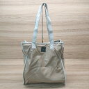 ◇ koe コエ シンプル スクエア 無地 大容量 ハンドバッグ ベージュ レディース E 【中古】