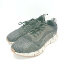 ◇ Reebok リーボック スポーティー 軽い素材 無地 ランニングシューズ サイズ26.5 ブラック メンズ E 【中古】