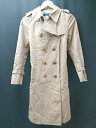 ◇ ◎ UNITEDARROWSTOKYO 大人 カジュアル 生地薄手 長袖 トレンチコート サイズ36 ベージュ レディース メンズ E 【中古】