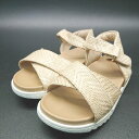 ◇ UNITED ARROWS マジックテープストラップ 夏物 カジュアル シンプル サンダル 表記なし ベージュ レディース E 【中古】