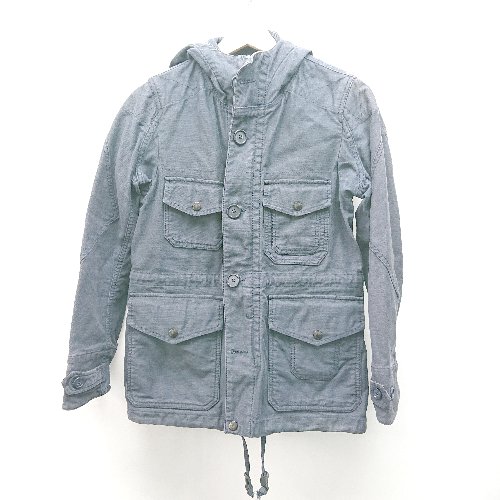 ◇ fwkbyengineeredgarments 前チャック閉め カジュアルテイスト 長袖 ジャケット サイズ0 ネイビー レディース E 【中古】