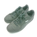 ◇ PUMA ラウンドトゥ 356753-22 スマッシュバック スニーカー サイズ22.5 ブラック レディース E 【中古】