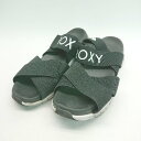 ◇ ROXY ロキシー 夏物 ラウンドトゥ アウトドア サンダル 表記なし ブラック レディース E 【中古】