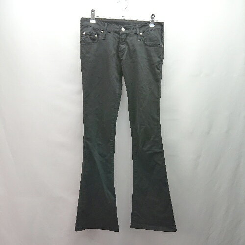◇ CIMARRON シマロン チャックボタン閉め シンプル 大人 ジーンズ サイズ36/28 ブラック メンズ E 【中古】