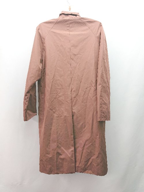 ◇ Wood Wood スタンドカラー 無地 カジュアル 長袖 コート サイズ34 ブラウン メンズ E 【中古】