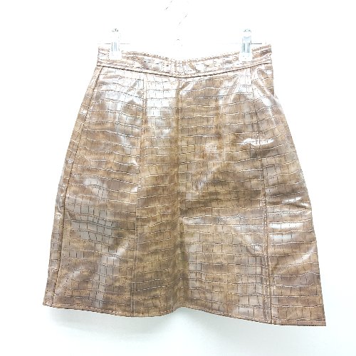 ◇ MOUSSY フェイクレザー クロコダイ