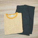 ◇ 《 coen コーエン まとめ売り2点セット サイズS/M ボーダー バックウエストゴム Tシャツ パンツ レディース 》 E 【中古】