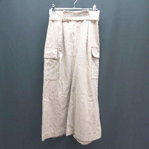 ◇ ◎ greenlabelrelaxing スリット サイドファスナー カーゴ ロング丈 タイト スカート サイズ36 ブラウン レディース E 【中古】 ◇ ◎ greenlabelrelaxing スリット サイドファスナー カーゴ ロング丈 タイト スカート サイズ36 ブラウン レディース E 【中古】