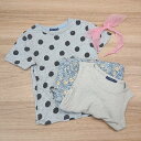 ◇ 《 beamsmini/milk&soda まとめ売り3点セット サイズ130 ワンピース/Tシャツ/カチューシャ レディース メンズ 》 E 【中古】