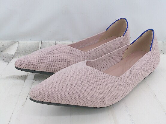 ◇ ノーブランド ポインテッドトゥ パンプス シューズ サイズ36 ピンク系 レディース P 【中古】