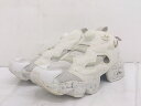 ◇ Reebok リーボック INSTAPUMP FURY ACHM BD1550 スニーカー シューズ 22 オフホワイト レディース P 【中古】