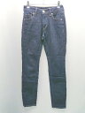 ◇ AMERICAN HOLIC アメリカンホリック デニム シンプル ベルトループ パンツ サイズS ネイビー メンズ レディース E 【中古】