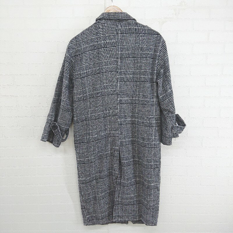 ◇ Ritzy リッツィー チェック 長袖 コート サイズXL ブラック系 レディース E 【中古】