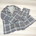 ◇ apres jour mignon 総裏 セットアップ チェック柄 シンプル - ジャケット パンツ サイズF ブラウン系 レディース E 【中古】