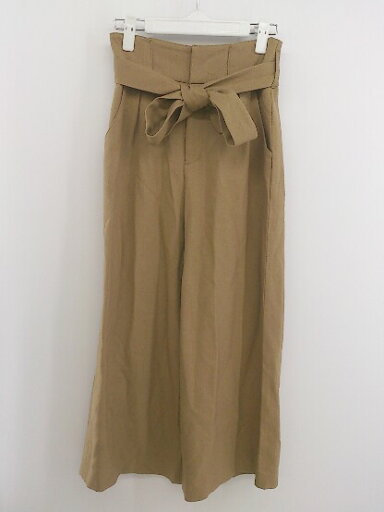 ◇ ◎ WILLSELECTION ウィルセレクション ワイドパンツ サイズM ブラウン系 レディース E 【中古】 ◇ ◎ WILLSELECTION ウィルセレクション ワイドパンツ サイズM ブラウン系 レディース E 【中古】