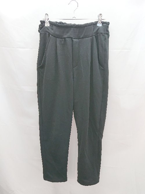 ◇ PICCIN ピッチン ウエストゴム ストレッチ素材 パンツ サイズM ブラック レディース E 【中古】
