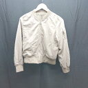 ◇ E hyphen world gallery リバーシブル メッシュ フロントチャック 長袖 ブルゾン サイズF カーキ レディース E 【中古】