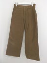 ◇ epuda jeans フレアカラーパンツ サイズ38 ブラウン レディース E 【中古】