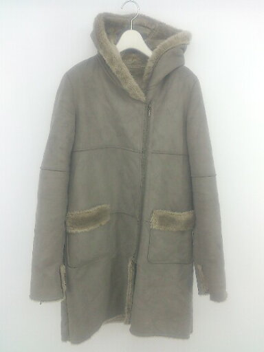 ◇ l'armoire de luxe ジップアップ 長袖 コート サイズ38 ブラウン ベージュ系 レディース E 【中古】 ◇ l'armoire de luxe ジップアップ 長袖 コート サイズ38 ブラウン ベージュ系 レディース E 【中古】