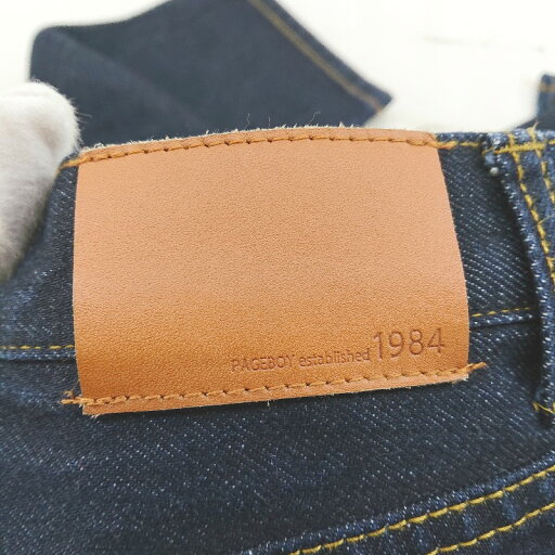 ◇ PAGEBOY ページボーイ ジーンズ デニム パンツ サイズ27L インディゴ レディース E 【中古】