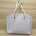 ◇ &chouette アンドシュエット ブランドロゴ シンプル コンパクト オシャレ トートバッグ ピンク系 レディース E 【中古】
