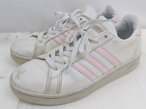  adidas W GRAND COURT FY893 åȥˡ 塼 24cm ۥ磻 ԥ ǥ E ...