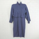◇ A day in the life UNITED ARROWS ワンピース ニット アンサンブル ブルー系 レディース E 【中古】