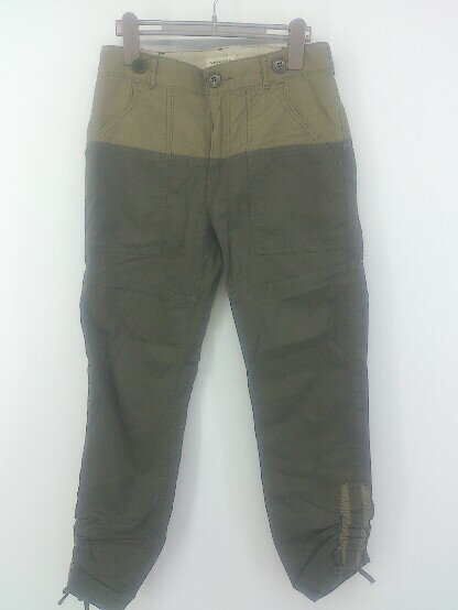 ◇ CAROLINA GLASER カロリナ グレイサー ベイカー パンツ サイズF カーキ系 レディース E 【中古】