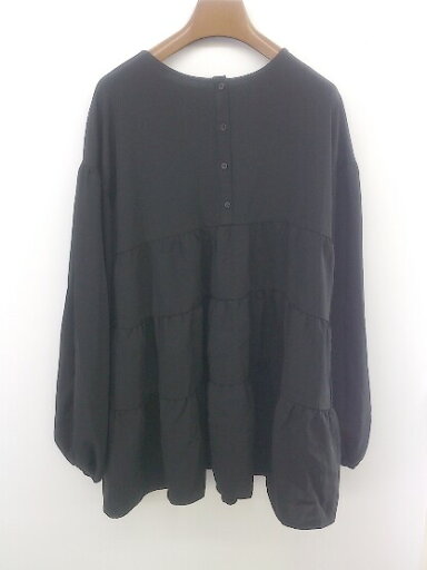 ◇ ◎ Heather ヘザー ハーフボタン 長袖 シャツ ブラウス サイズF ブラック レディース E 【中古】 ◇ ◎ Heather ヘザー ハーフボタン 長袖 シャツ ブラウス サイズF ブラック レディース E 【中古】